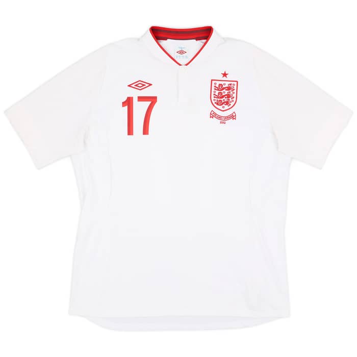 2012-13 England Home Shirt Parker #17 - 8/10 - (XXL)