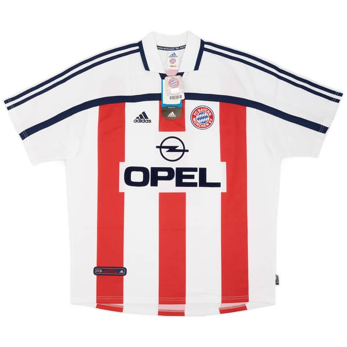 2000-01 Bayern Munich Away Shirt Elber #9 (XL)
