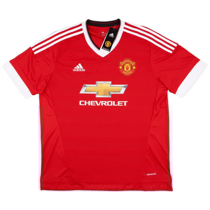 2015-16 Manchester United Home Shirt Rooney #10 (XL)