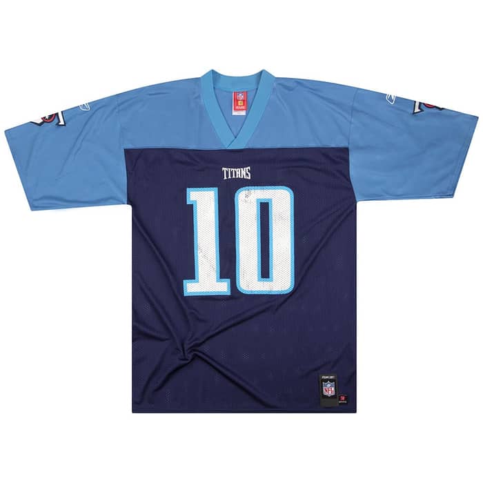 2007 Tennessee Titans Young #10 Reebok Replica Jersey (Home) L