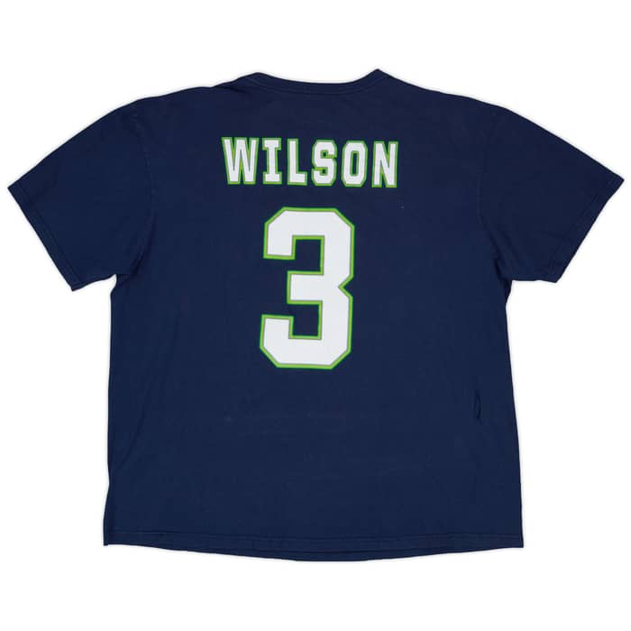 2015 Seattle Seahawks Wilson #3 NFL Tee - 6/10 - (XXL)