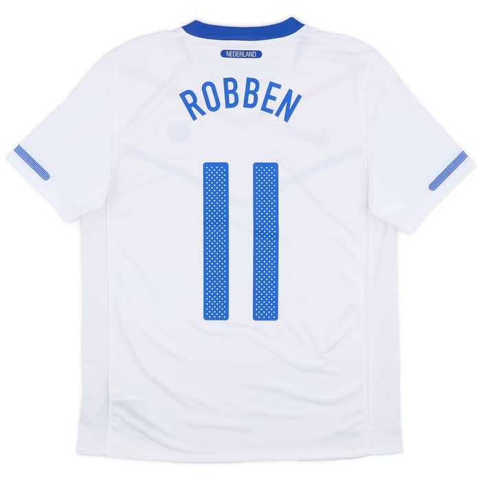 2010-11 Netherlands Away Shirt Robben #11 - 5/10 - (M)