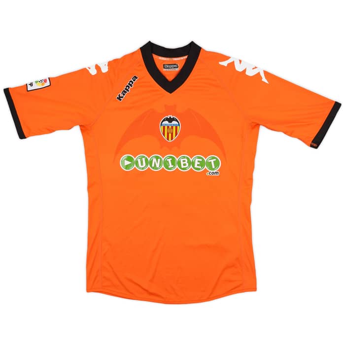 2010-11 Valencia Away Shirt M.Topal #5 - 5/10 - (L)