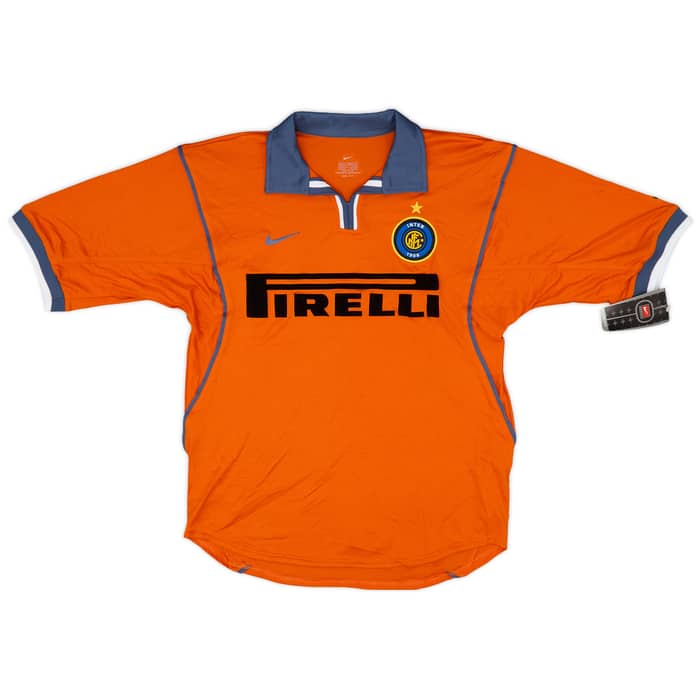 2000-01 Inter Milan Third Shirt Ronaldo #9 (S)