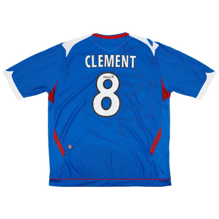 2006-07 Rangers Home Shirt Clement #8 - 5/10 - (XXL)