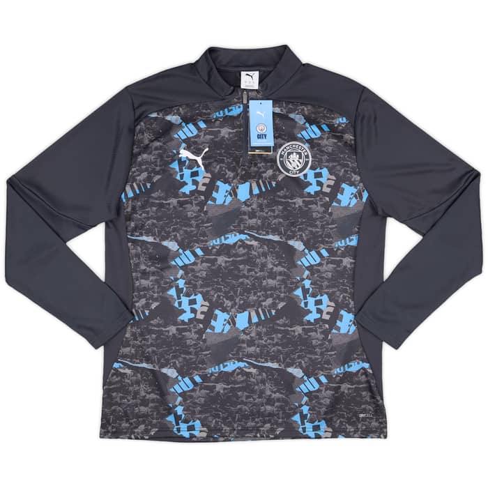 2024-25 Manchester City Puma 1/4 Zip Training Top