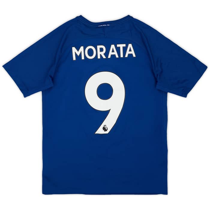 2017-18 Chelsea Home Shirt Morata #9 - 8/10 - (XL.Boys)