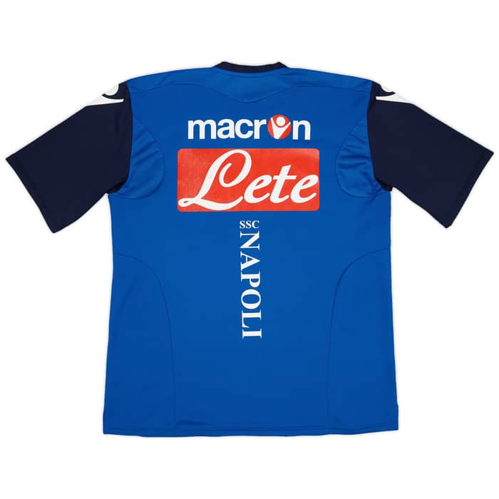 2009-10 Napoli Macron Training Shirt - 7/10 - (XL)