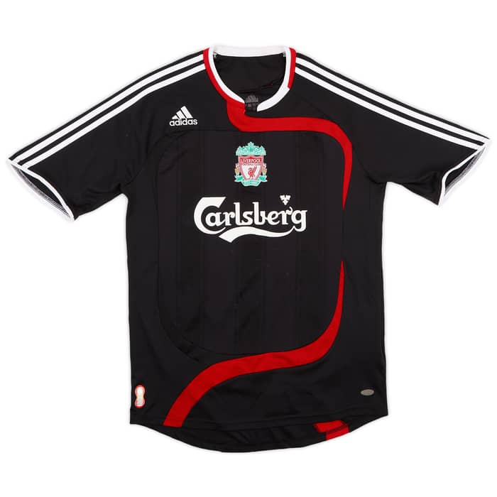 2007-08 Liverpool Third Shirt Gerrard #8 - 6/10 - (S)