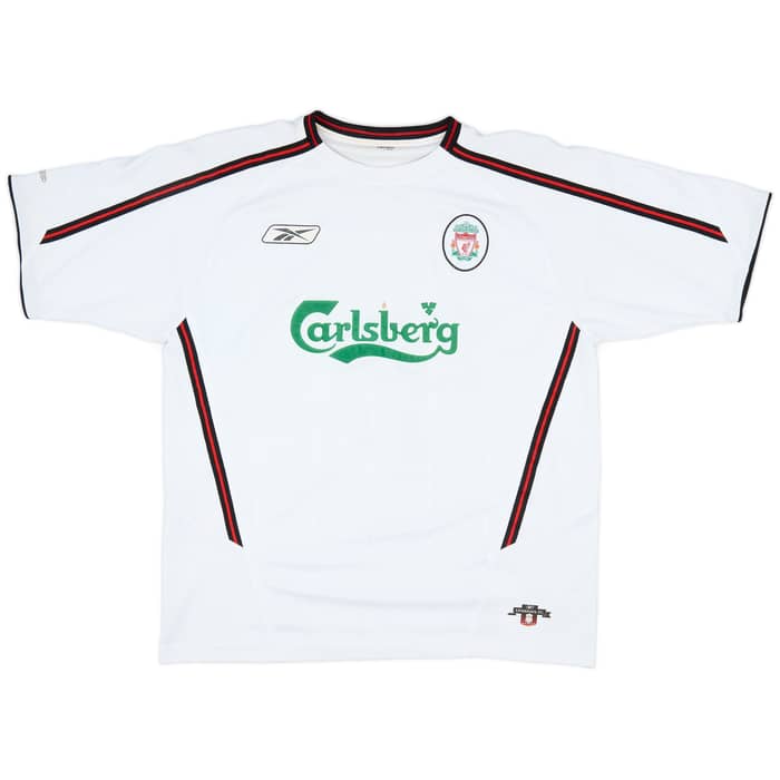 2003-04 Liverpool Away Shirt Gerrard #17 - 5/10 - (XL)