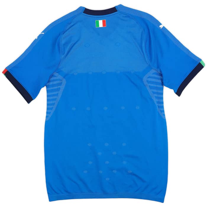 2018-19 Italy Authentic Home Shirt - 9/10 - (XL)