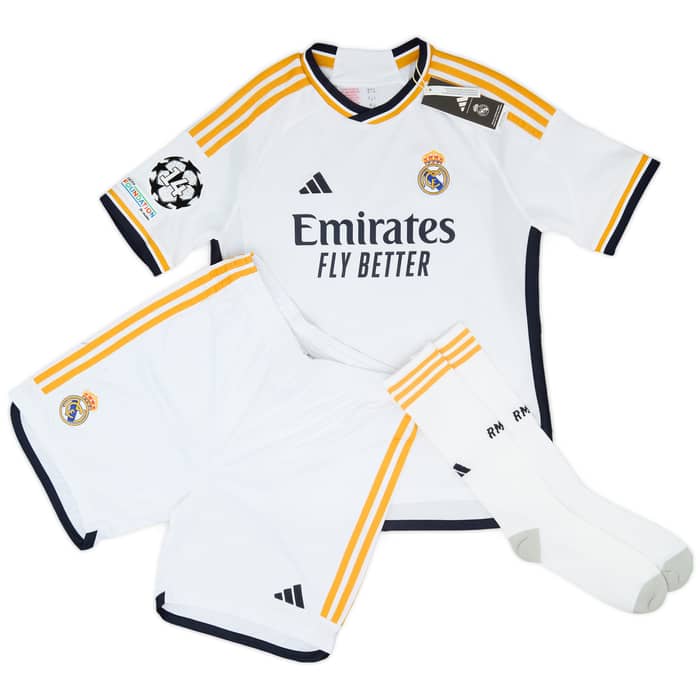 2023-24 Real Madrid Home Full Kit (M.Kids)