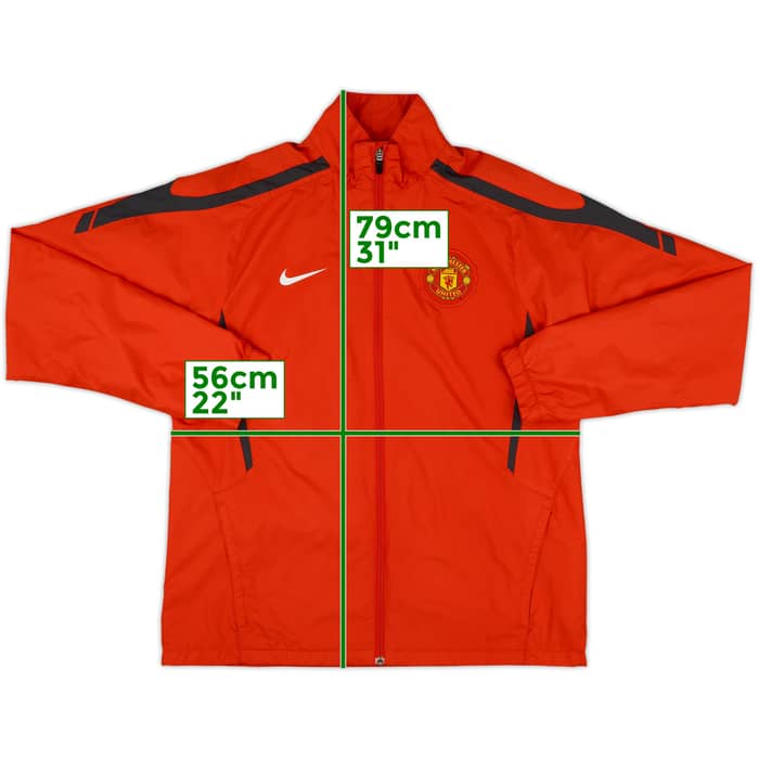 2010-11 Manchester United Nike Track Jacket - 10/10 - (M)