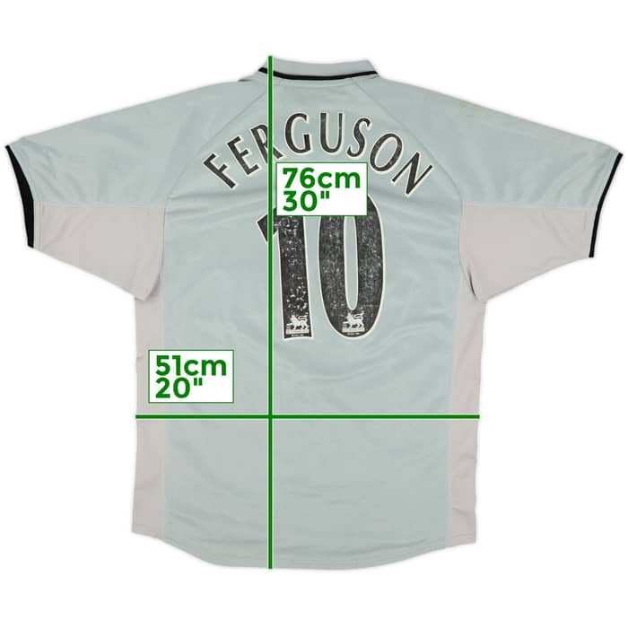 2001-02 Everton Away Shirt Ferguson #10 - 5/10 - (S)