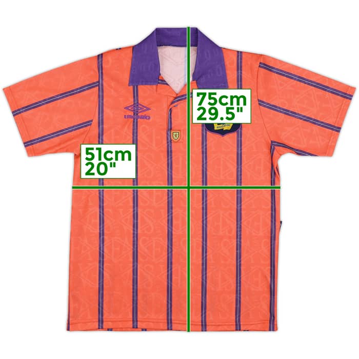 1993-95 Scotland Away Shirt - 8/10 - (S)