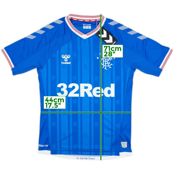 2019-20 Rangers Home Shirt (S)