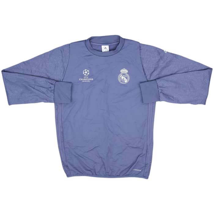 2016-17 Real Madrid adidas CL Sweat Top - 8/10 - (S)