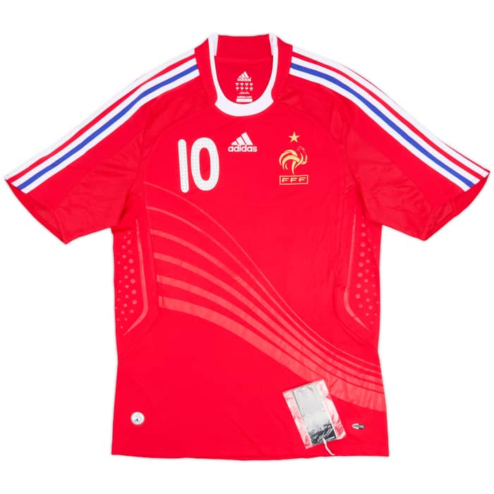 2007-08 France Away Shirt Benzema #10 (M)
