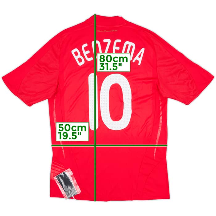 2007-08 France Away Shirt Benzema #10 (M)