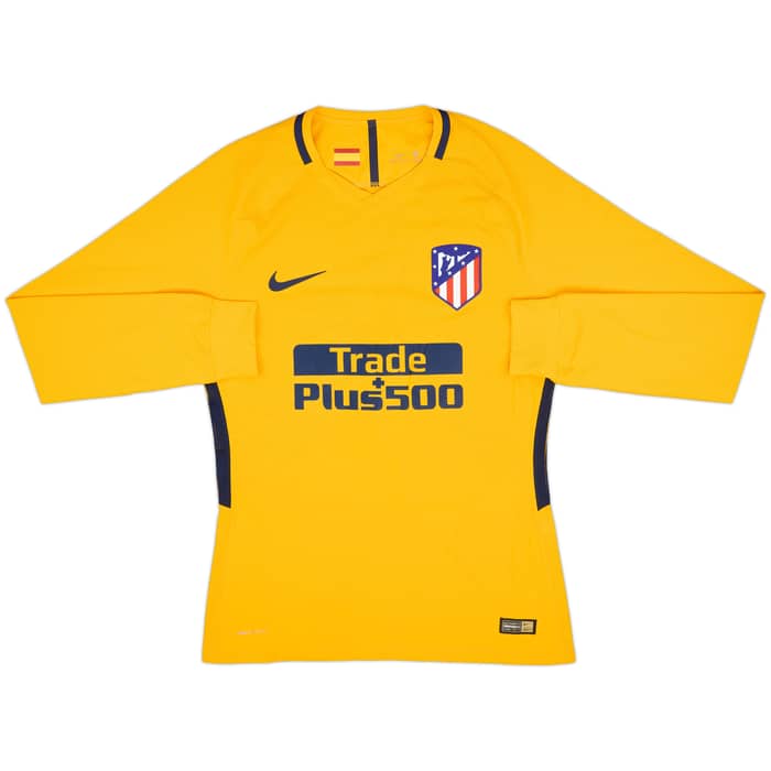 2017-18 Atletico Madrid Authentic Away L/S Shirt F. Torres #9 - 8/10 - (M)