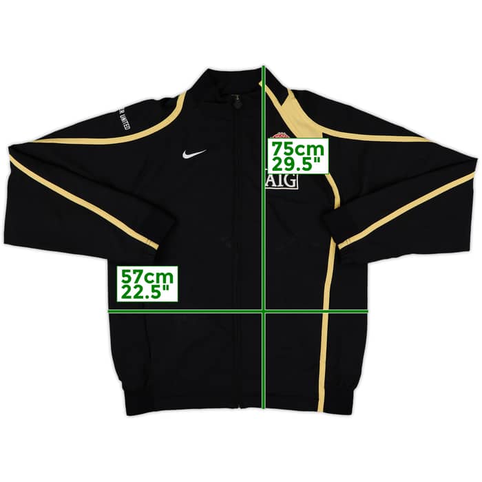 2007-08 Manchester United Nike Track Jacket - 6/10 - (L)