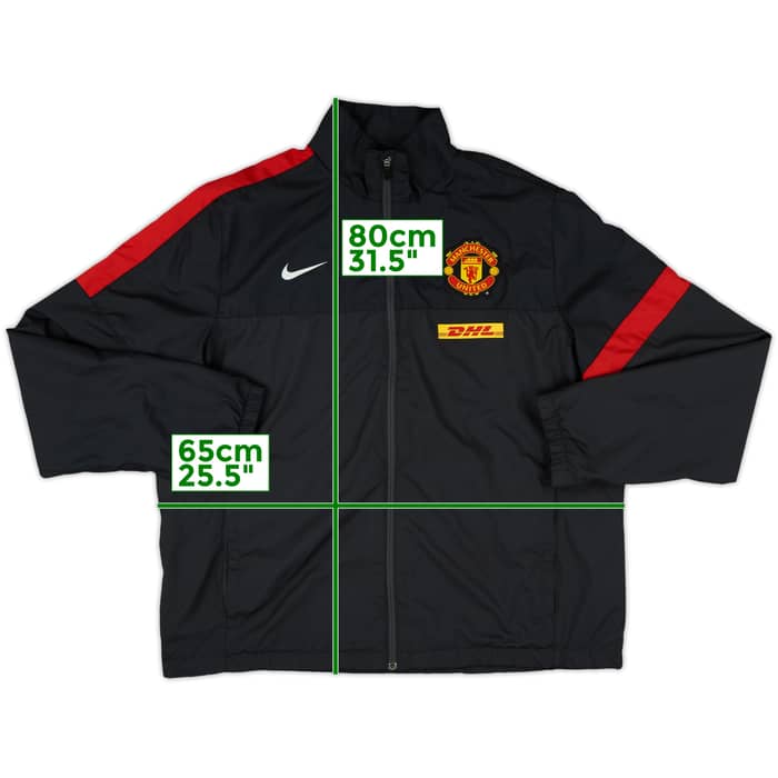 2012-13 Manchester United Nike Track Jacket - 9/10 - (XL)