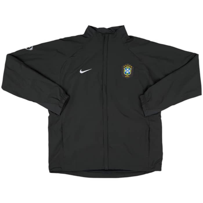 2006-07 Brazil Nike Track Jacket - 8/10 - (L)