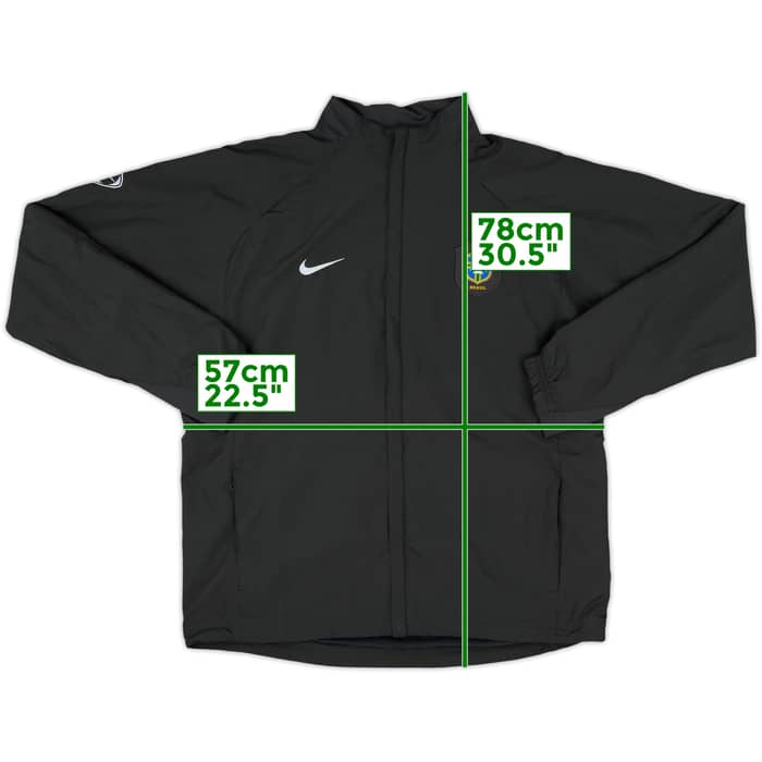 2006-07 Brazil Nike Track Jacket - 8/10 - (L)