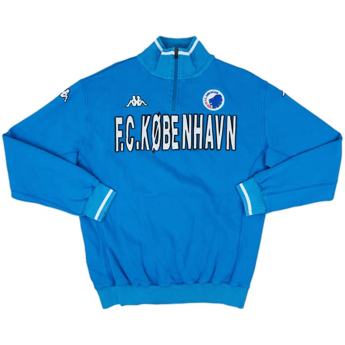 2009-10 FC Copenhagen Kappa 1/4 Zip Track Jacket - 8/10 - (XL)