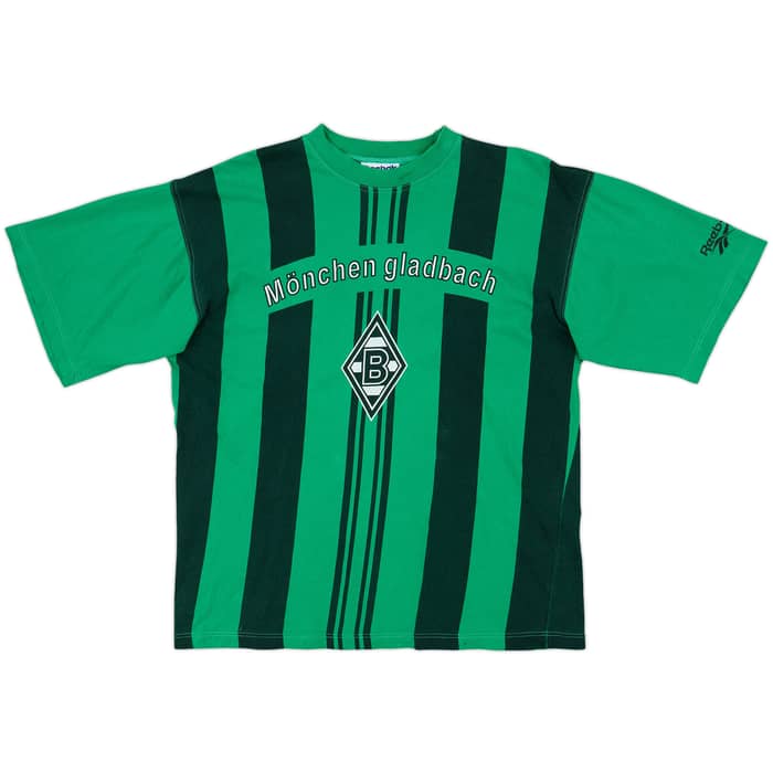 1995-96 Borussia Monchengladbach Reebok Graphic Tee - 7/10 - (S)