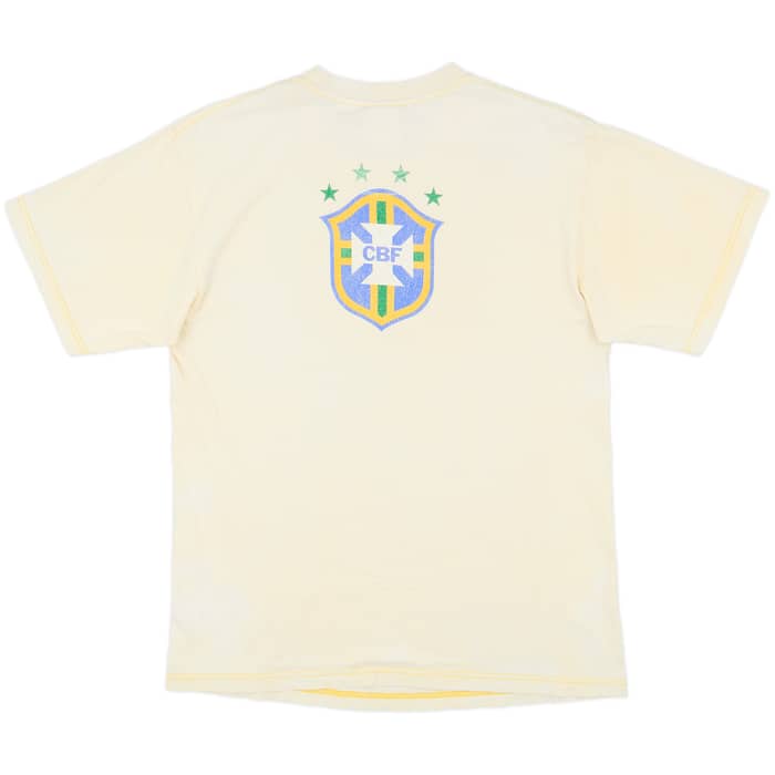 1997-98 Brazil Nike Cotton Tee - 6/10 - (M)
