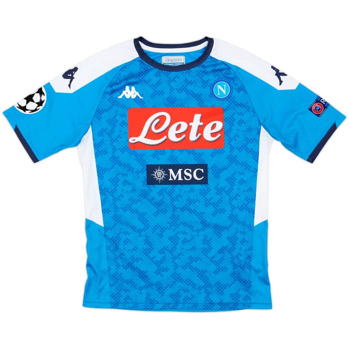 2019-20 Napoli Home Shirt H.Lozano #11 - 10/10 - (M.Boys)