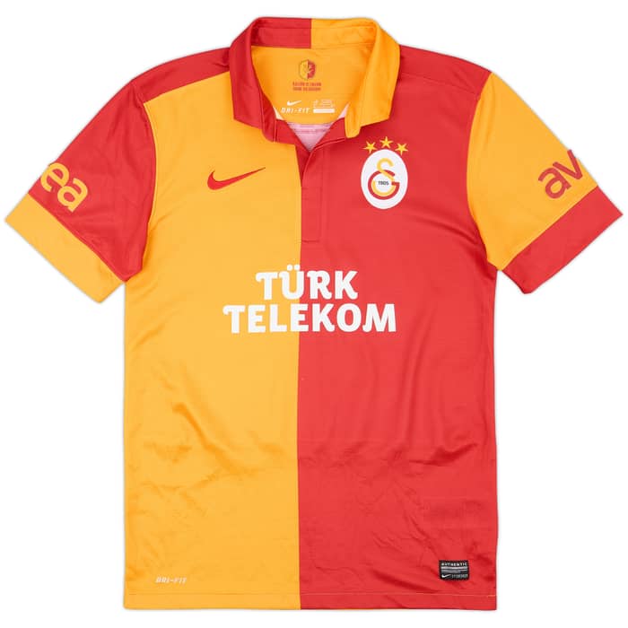 2012-13 Galatasaray Home Shirt Drogba #12 - 9/10 - (S)