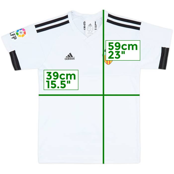 2015-16 Valencia Home Shirt - 9/10 - (S.Boys)
