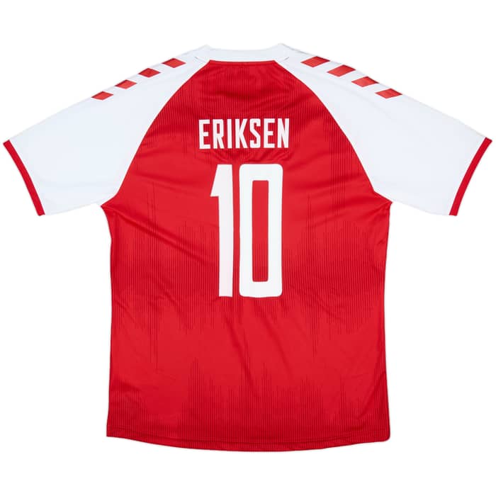 2020-21 Denmark Home Shirt Eriksen #10 (XL)
