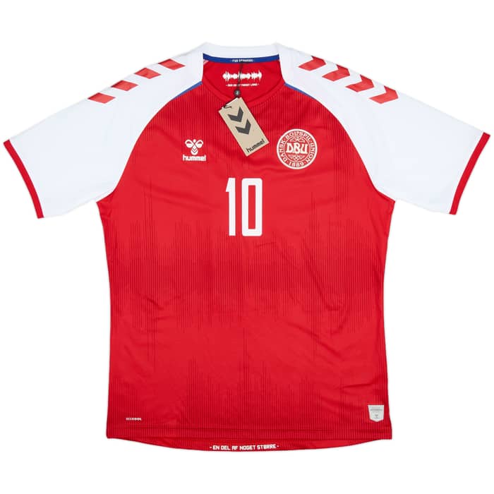 2020-21 Denmark Home Shirt Eriksen #10 (XL)
