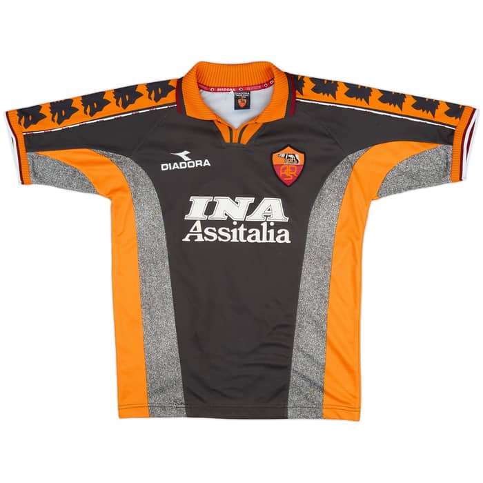 1998-99 Roma Third Shirt Totti #10 - 9/10 - (M)