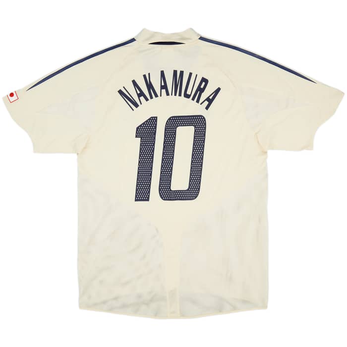 2004-06 Japan Away Shirt Nakamura #10 - 8/10 - (L)