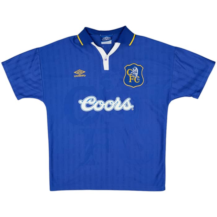 1995-97 Chelsea Home Shirt #6 - 4/10 - (L)
