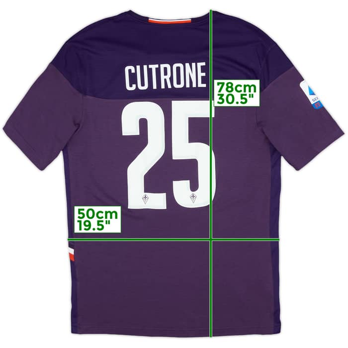 2019-20 Fiorentina Home Shirt Cutrone #25 (L)