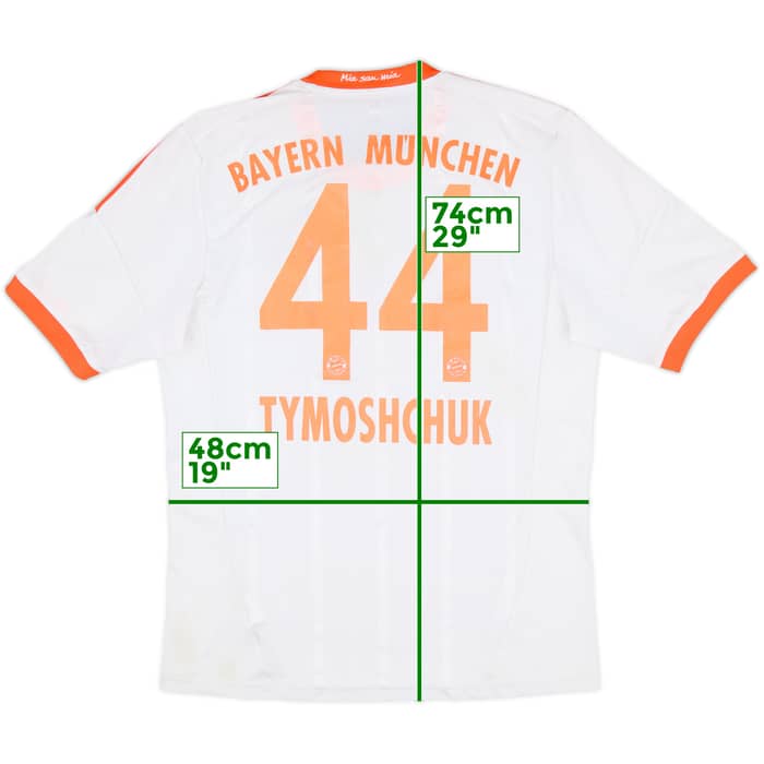 2012-13 Bayern Munich Away Shirt Tymoshchuk #44 - 5/10 - (M)