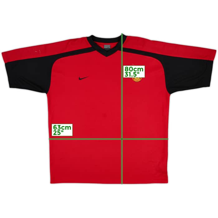 2004-05 Manchester United Nike Training Shirt - 6/10 - (XL)