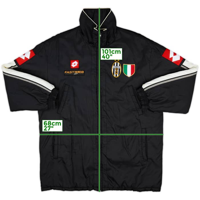 2002-03 Juventus Lotto Padded Bench Coat - 8/10 - (L)