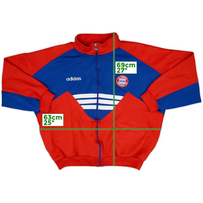 1993-95 Bayern Munich adidas Track Jacket - 8/10 - (XL)