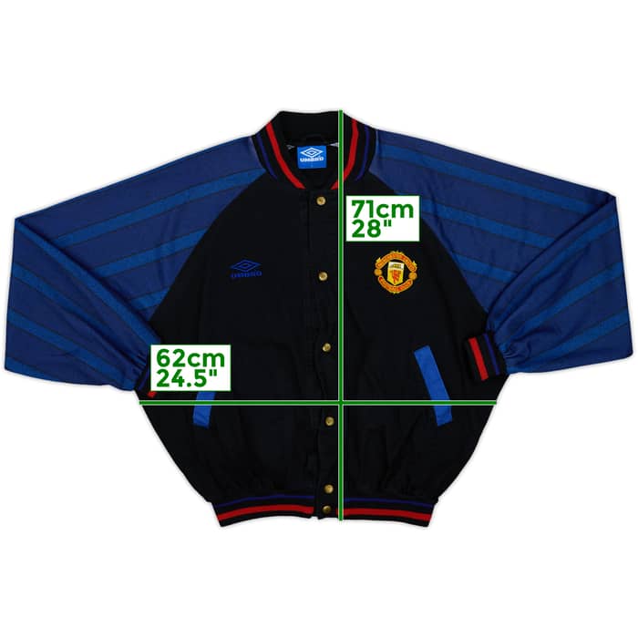 1994-95 Manchester United Umbro Track Jacket - 8/10 - (L)
