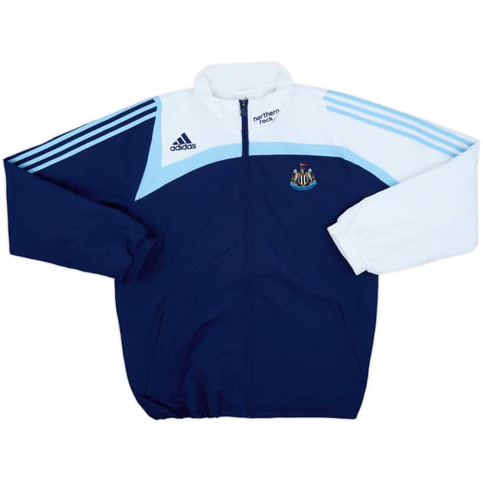 2007-08 Newcastle adidas Track Jacket - 8/10 - (L)