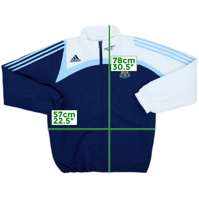 2007-08 Newcastle adidas Track Jacket - 8/10 - (L)