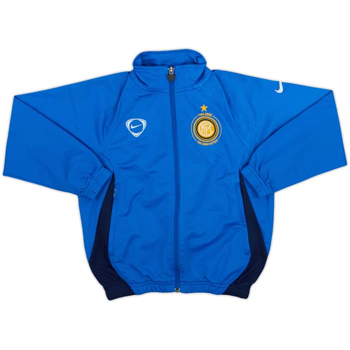 2007-08 Inter Milan Nike Track Jacket - 8/10 - (S.Boys)