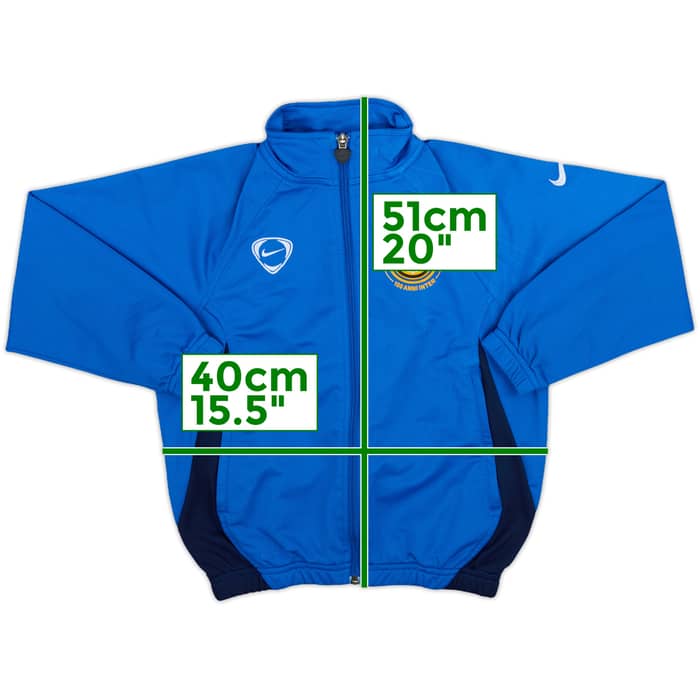 2007-08 Inter Milan Nike Track Jacket - 8/10 - (S.Boys)
