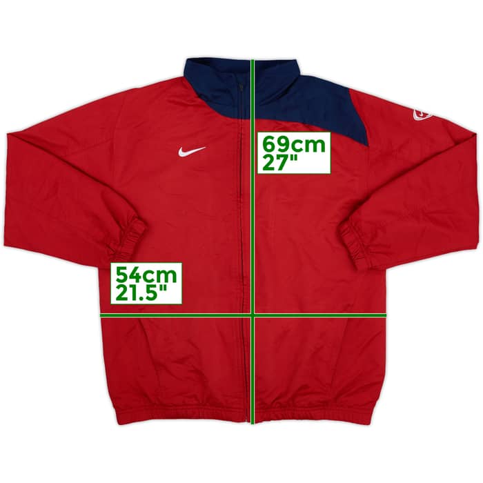 2008-09 Aberdeen Nike Track Jacket - 8/10 - (XL.Boys)
